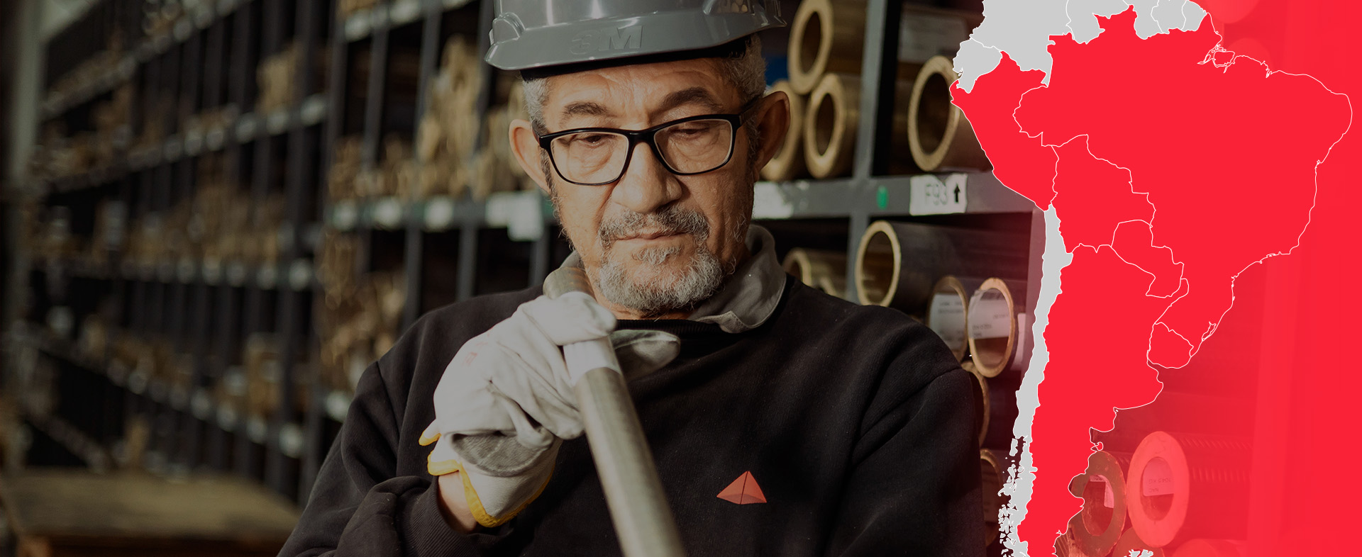 Imagem de trabalhadores da coppermetal Banner que mostra trabalhadores Coppermetal