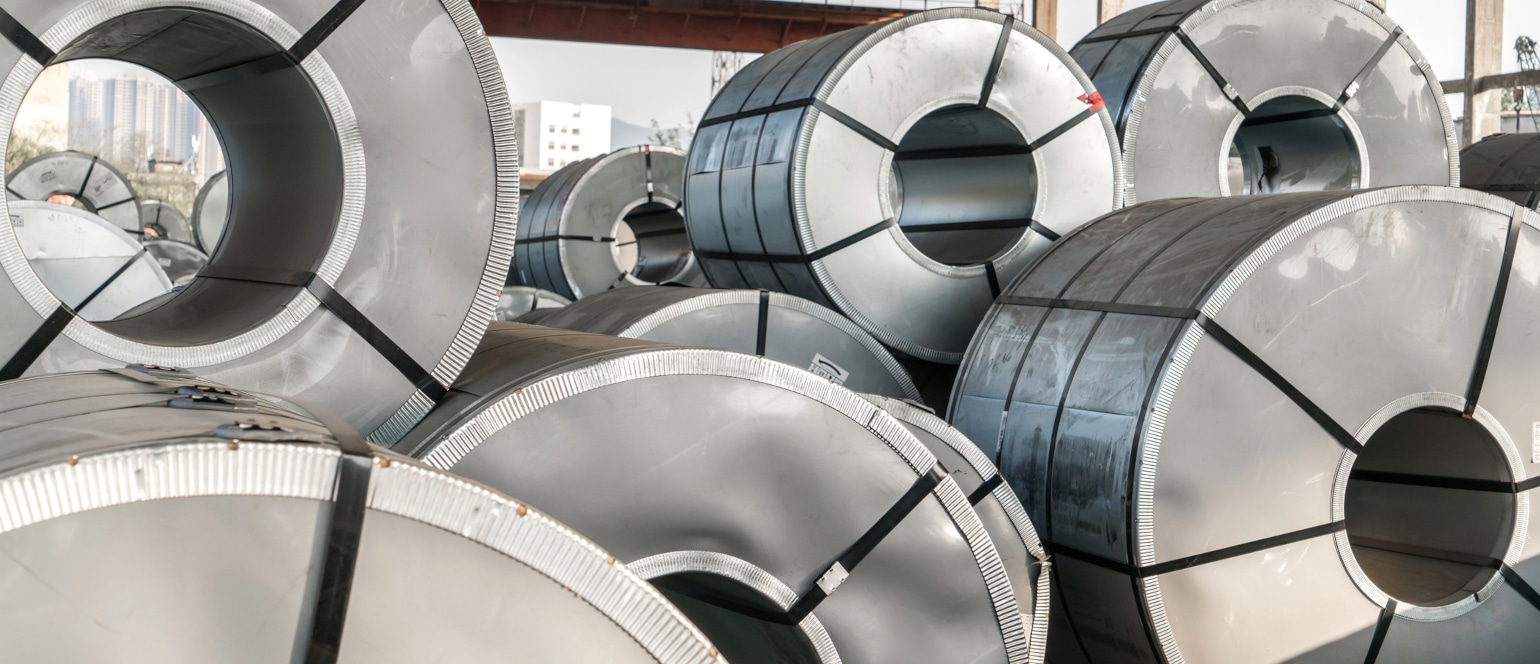 Bobina de aço carbono